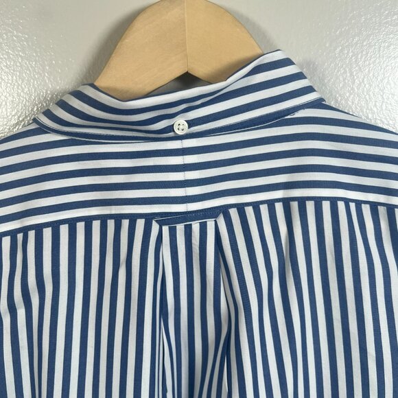 Todd Snyder Slim Fit Summerweight Favorite Button Down Shirt Mens Size XL Blue - Picture 9 of 11